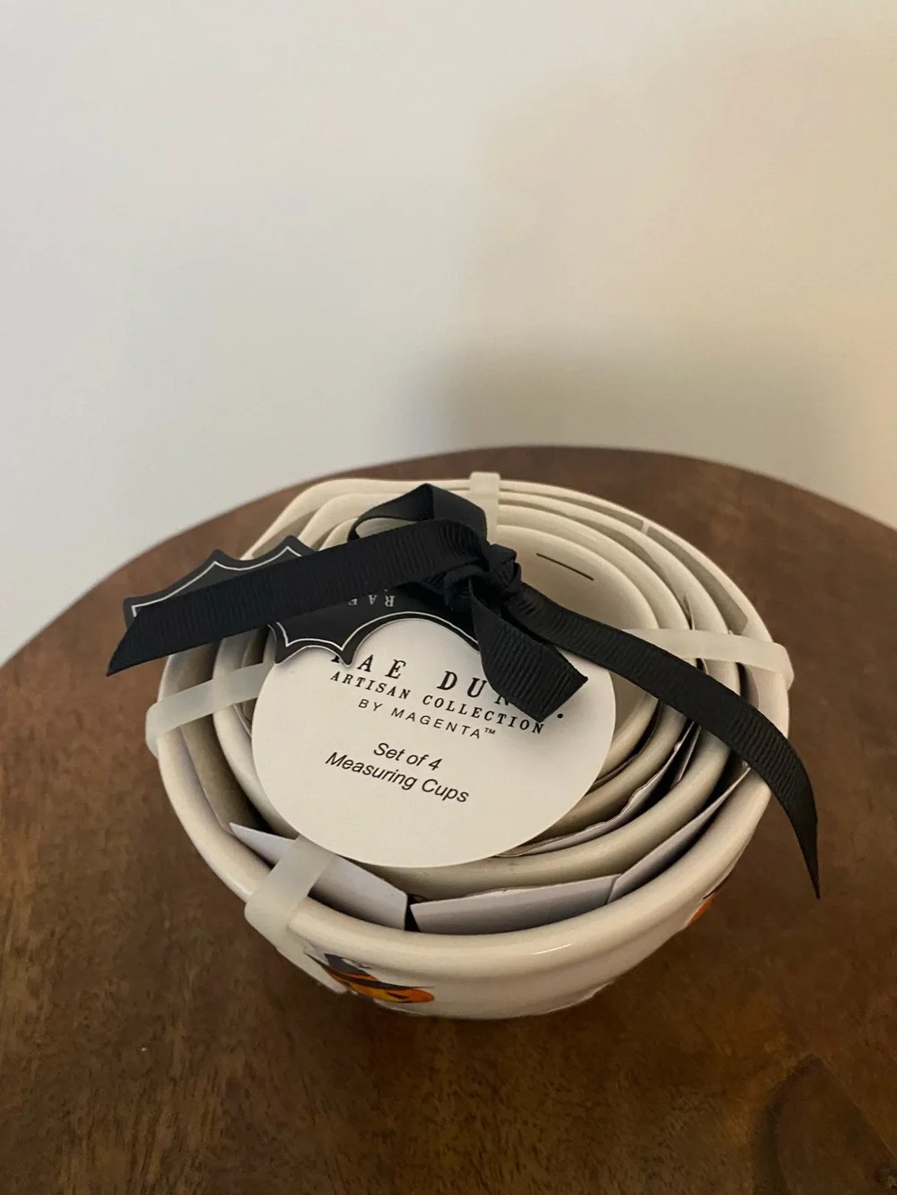 New Rae Dunn Halloween Pumpkin Measuring Cups set of 4